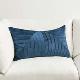 Aubry Pillow, Nightfall Blue-High Fashion Home