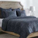 Bari Quilt, Sea Fog-Furniture - Bedroom-High Fashion Home