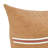 Bryce Pillow, Chestnut Brown/Terracotta-High Fashion Home