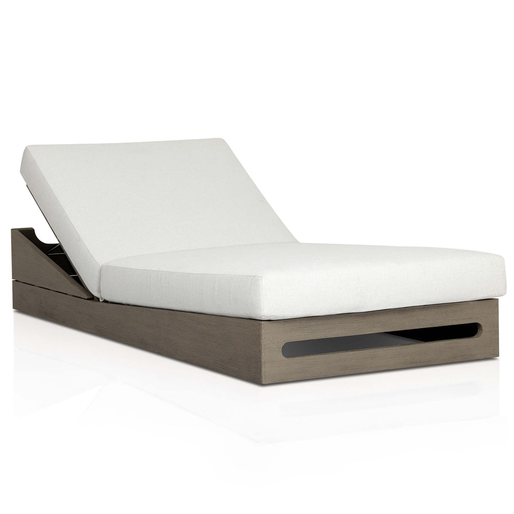 V Outdoor Chaise, Alessi Linen/Washed Brown