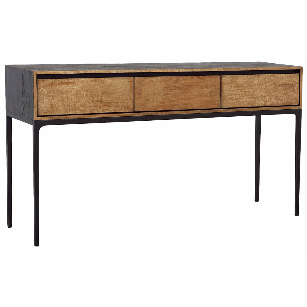 Cabot Console Table, Natural-Furniture - Accent Tables-High Fashion Home