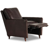 Wallen Leather Recliner, Heirloom Cigar-Furniture - Chairs-High Fashion Home