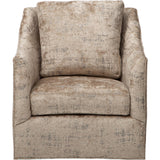 Walter Swivel Chair, Amira Oat-Furniture - Chairs-High Fashion Home