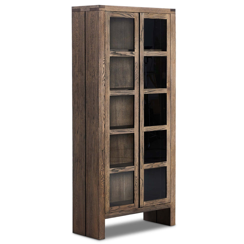 Warby Cabinet, Worn Oak-High Fashion Home