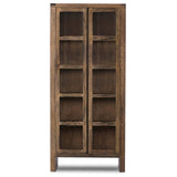 Warby Cabinet, Worn Oak-High Fashion Home