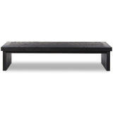 Warby Coffee Table, Worn Black