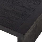 Warby Coffee Table, Worn Black