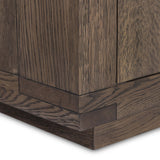 Warby Media Console, Worn Oak-High Fashion Home