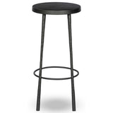 Westwood Bar Stool, Gunmetal-Furniture - Dining-High Fashion Home