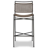 Wharton Outdoor Bar Stool, Earth Rope-Furniture - Dining-High Fashion Home