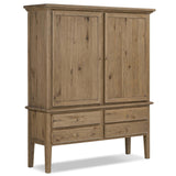 Whitman Cabinet, Worn Oak-Furniture - Storage-High Fashion Home