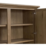 Whitman Cabinet, Worn Oak-Furniture - Storage-High Fashion Home