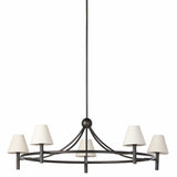 Whittier Chandelier, Natural Bronze-Lighting-High Fashion Home