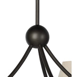 Whittier Chandelier, Natural Bronze-Lighting-High Fashion Home