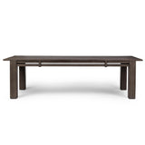 Willow Dining Table, Weathered Elm