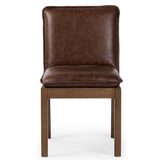 Wilmington Leather Dining Chair, Havana Brown, Set of 2-Furniture - Dining-High Fashion Home