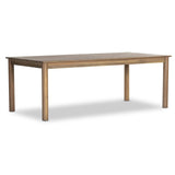 Wilson 84" Outdoor Dining Table, Ashen Acacia