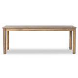 Wilson 84" Outdoor Dining Table, Ashen Acacia