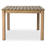 Wilson 84" Outdoor Dining Table, Ashen Acacia