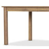 Wilson 84" Outdoor Dining Table, Ashen Acacia