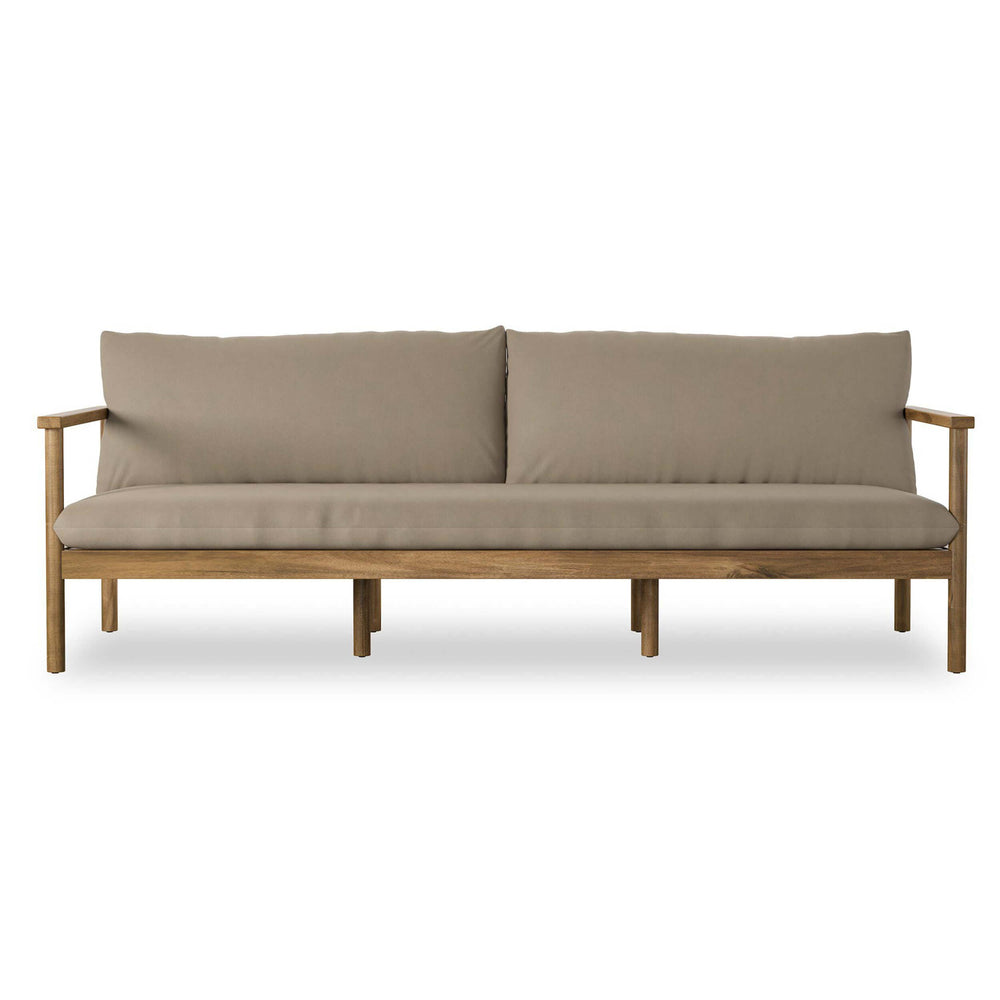 Wilson 90" Outdoor Sofa, Dusk Pewter