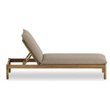 Wilson Outdoor Chaise Lounge, Dusk Pewter