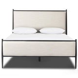 Xander Bed, Savoy Parchment-Furniture - Bedroom-High Fashion Home