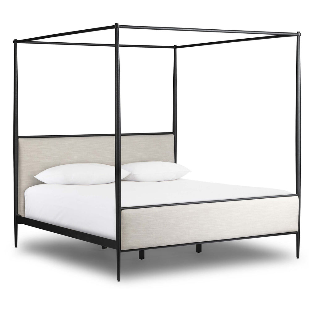 Xander Canopy Bed, Savoy Parchment-High Fashion Home