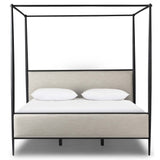 Xander Canopy Bed, Savoy Parchment-High Fashion Home