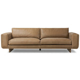 Yann Leather Sofa, Palermo Drift-Furniture - Sofas-High Fashion Home