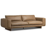 Yann Leather Sofa, Palermo Drift-Furniture - Sofas-High Fashion Home