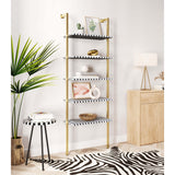 Zebra Shelf, Black & White