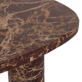 Zion Large Coffee Table, Merlot-Furniture - Accent Tables-High Fashion Home