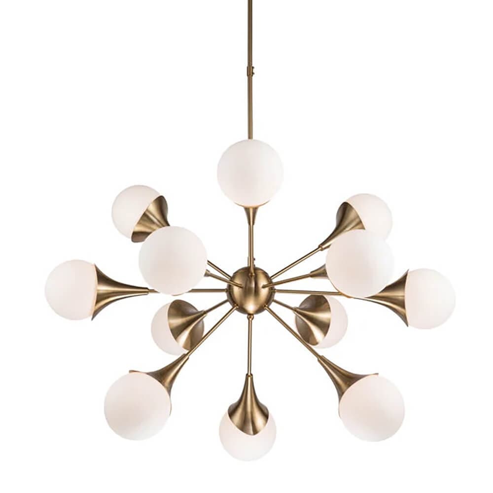 Stellan Chandelier, Gold-Lighting-High Fashion Home