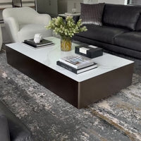 Lenay Coffee Table, Dark Bronze