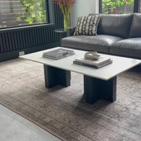 Terrell Coffee Table, Raw Black