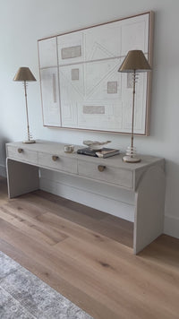 Cressida Console Table, Ivory