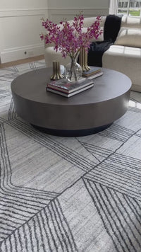 Bernaby Coffee Table, Gunmetal