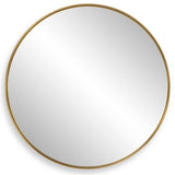 Encircle Mirror, Brass-Accessories-High Fashion Home