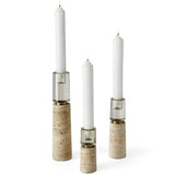 Bisset Candleholders, Set of 3-Accessories-High Fashion Home