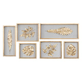 Golden Leaves, Shadow Box Set - Accessories - High Fashion Home