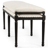 Lucille Dining Bench, Alcala Cream