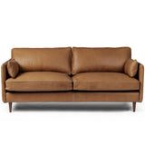 Reese Leather Sofa, Palermo Cognac