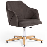 Edna Desk Chair, Bella Smoke