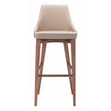 Moor Bar Chair, Beige - Furniture - Dining - High Fashion Home