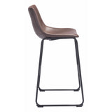 Smart Bar Stool, Vintage Espresso - Furniture - Dining - High Fashion Home