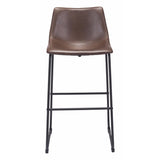 Smart Bar Stool, Vintage Espresso - Furniture - Dining - High Fashion Home