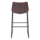 Smart Bar Stool, Vintage Espresso - Furniture - Dining - High Fashion Home