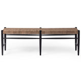 Wyatt Bench, Drifted Matte Black