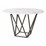 Tintern Dining Table, Stone - Modern Furniture - Dining Table - High Fashion Home